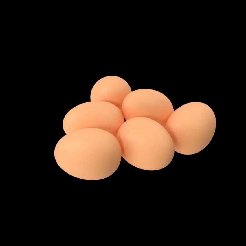 Fresh eggs, illustrative grocery photo