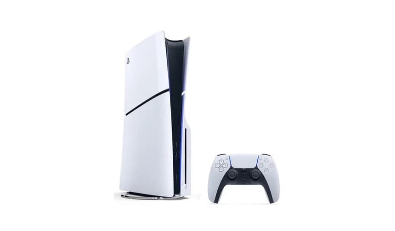 PlayStation 5 Slim disc console and controller